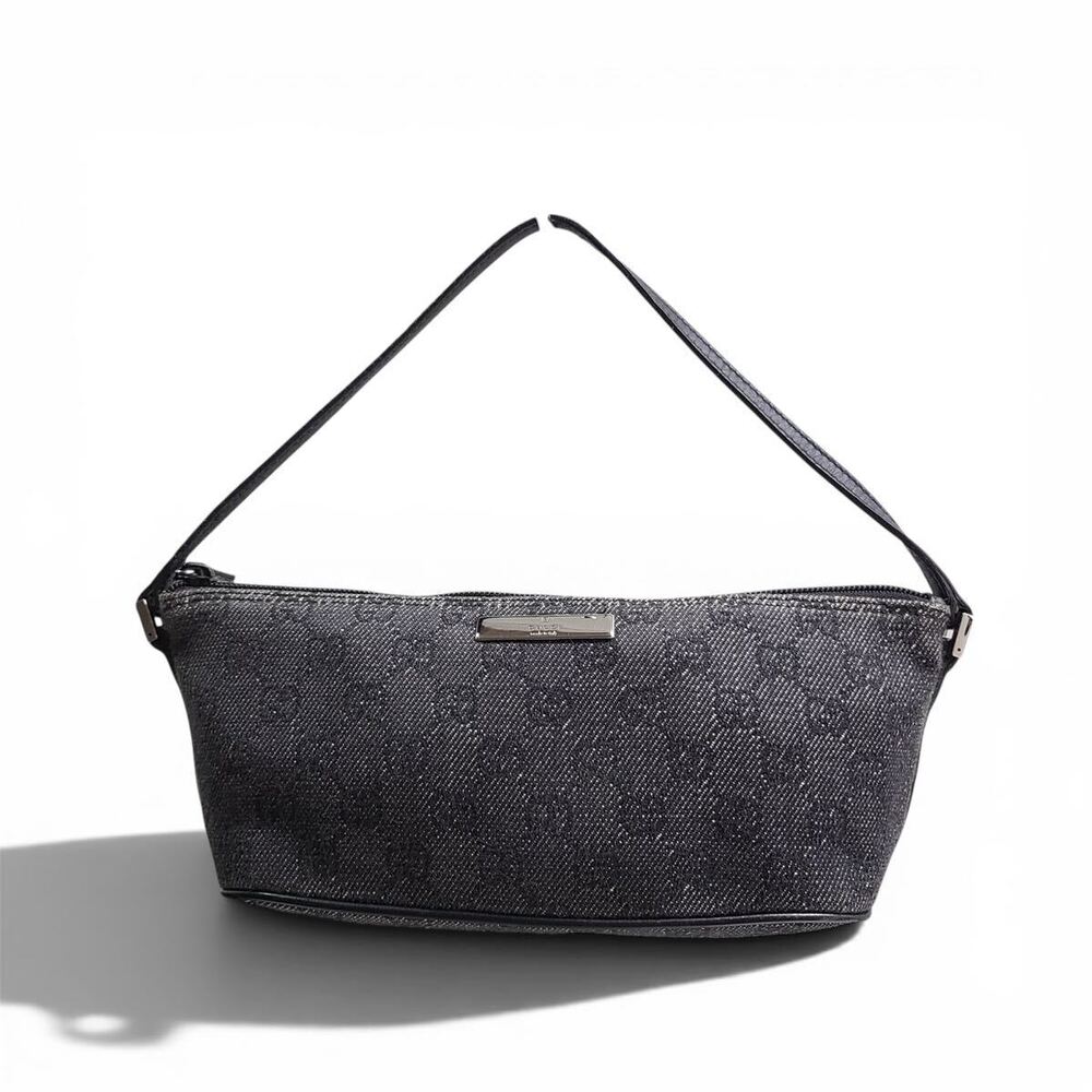 GUCCI accessory Clutch GG monogram black hand bag